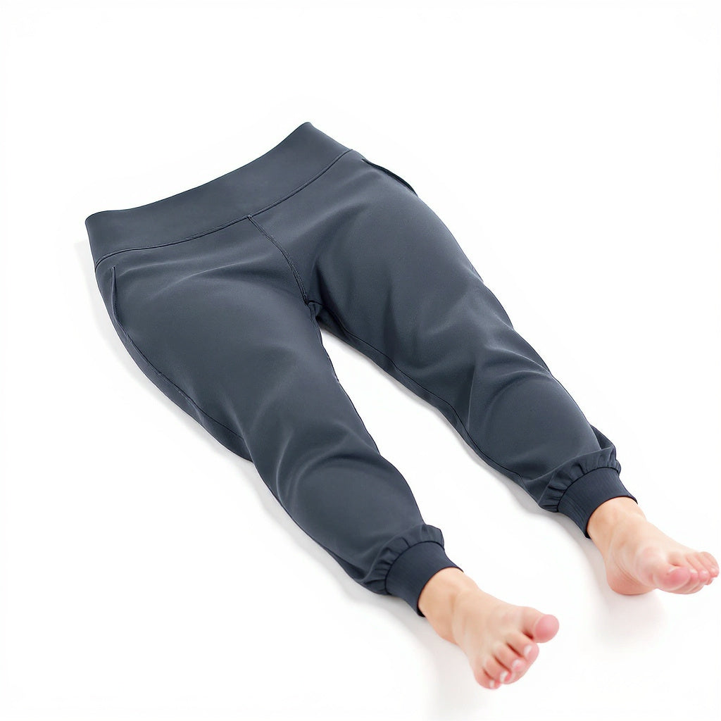 Image 2 Angle View of breathable yoga pants, athleisure,minimalist,modern,stylish,versatile