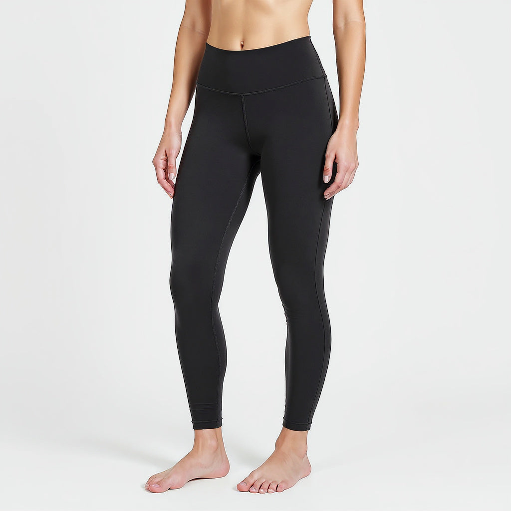 Image 2 Angle View of stretchable yoga leggings, minimalist,modern,versatile,athleisure,sleek