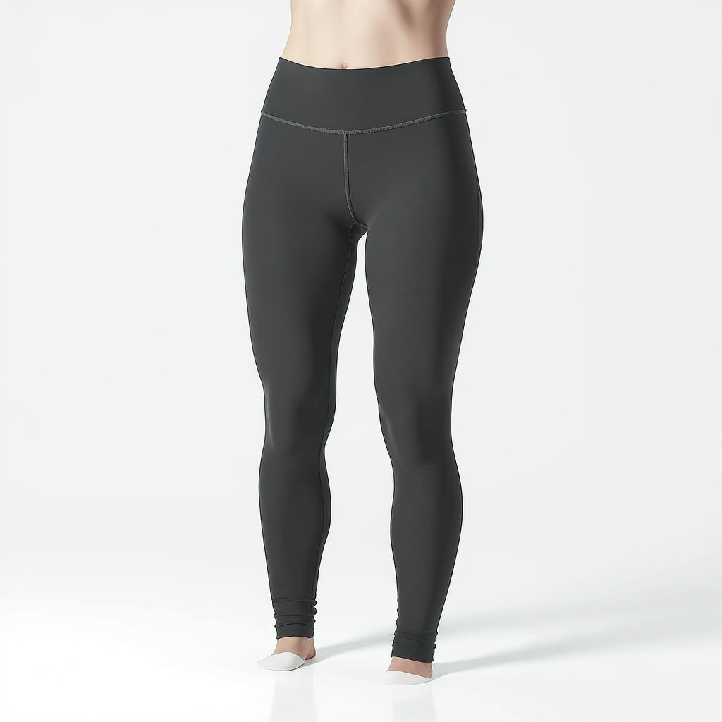 Image 2 Angle View of sweat-wicking gym leggings, sleek,modern,athletic,minimalist,versatile