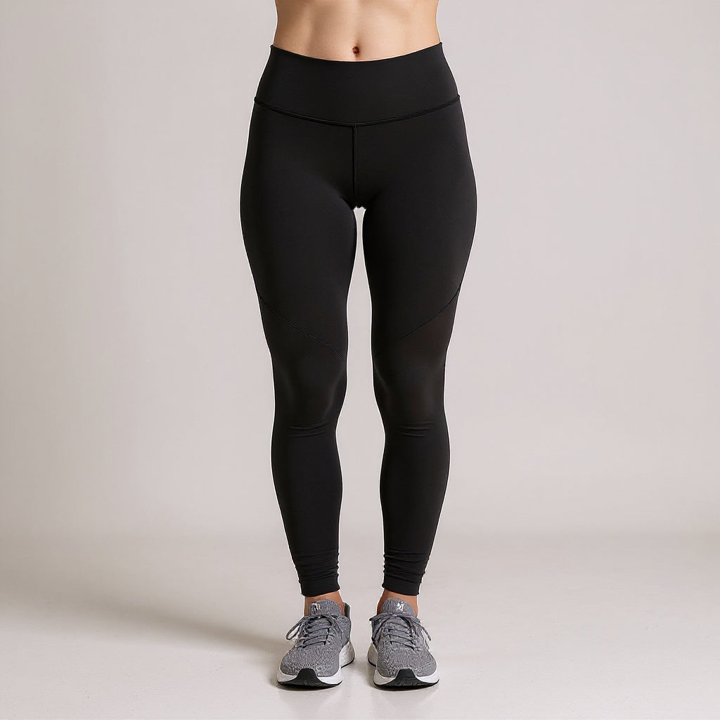 Image 4 Lifestyle Shot of moisture-wicking leggings, sleek,modern,minimalist,versatile,athletic